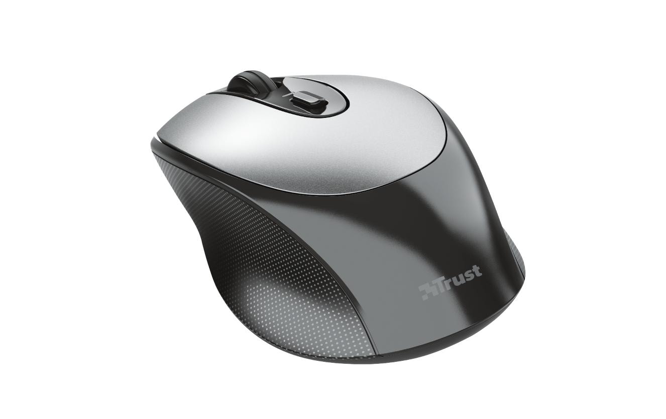 Maus Zaya Rechargeable SchwarzModerne und wiederaufladbare Funkmaus mit Gummibeschichtung