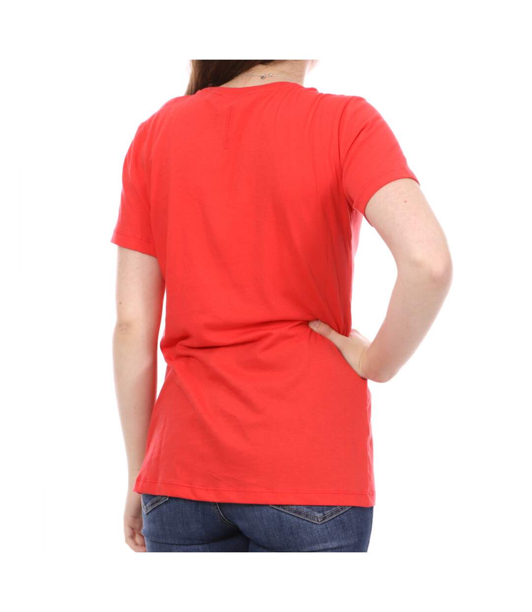 T-Shirt Rouge Femme Diesel Roc