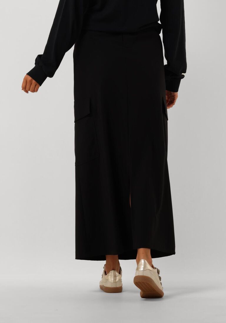 zwarte penn & ink maxirok 540 skirt