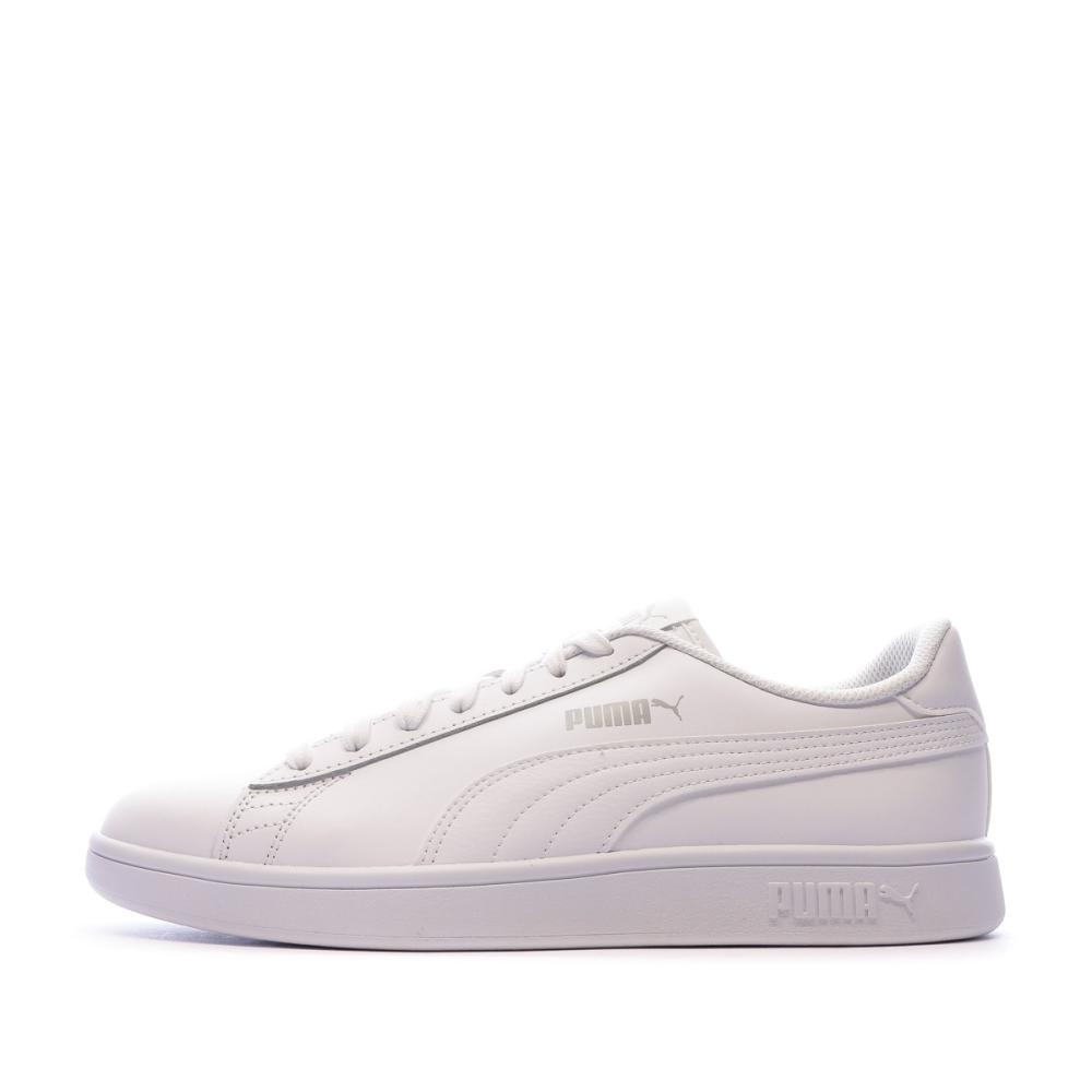 Puma Baskets Blanches Homme Puma Smash v2 L