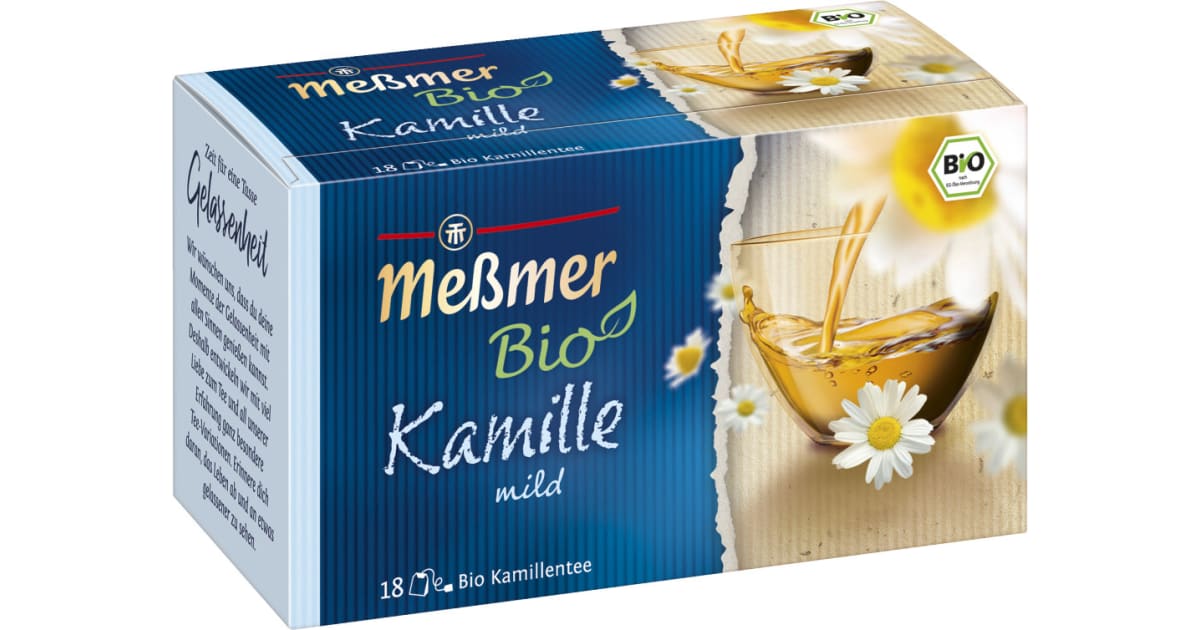 MESSMER Bio Kamille 18er-Packung