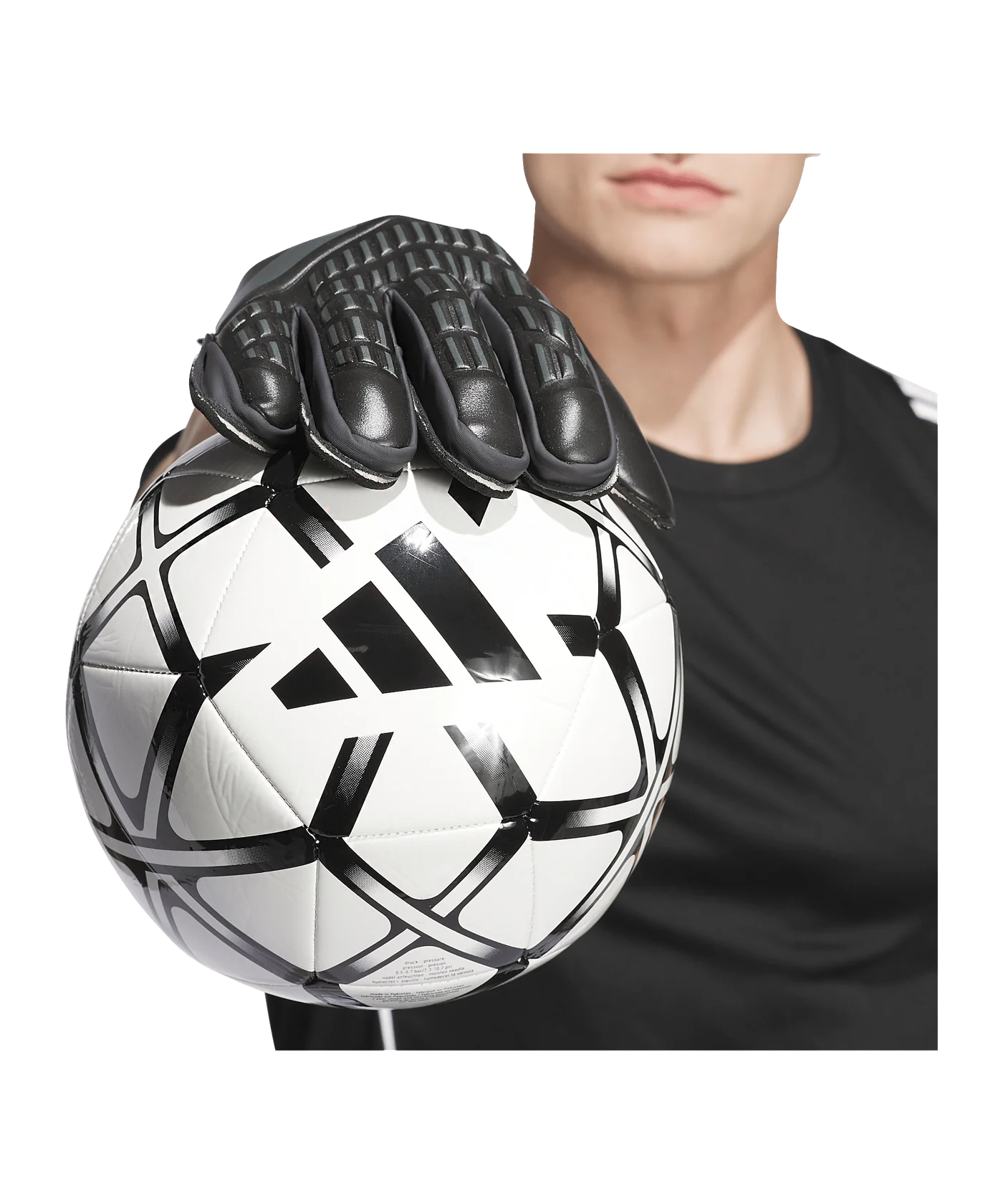 adidas Predator Match HN TW-Handschuhe Nightstrike Schwarz