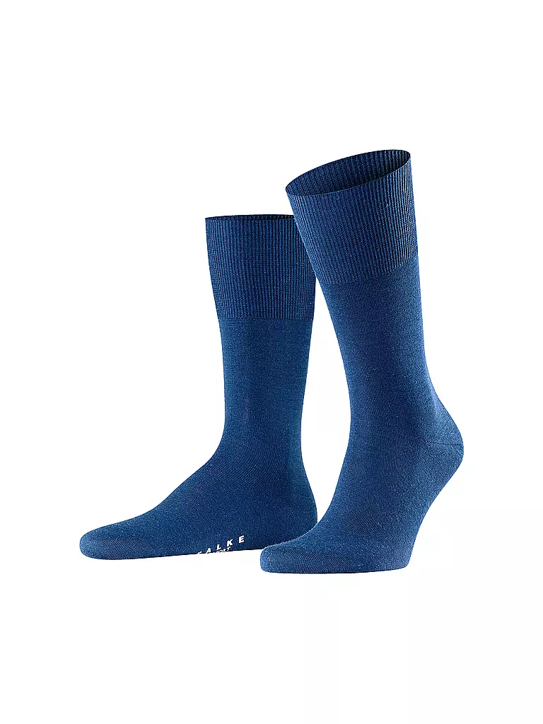 FALKE Socken AIRPORT indigo blau