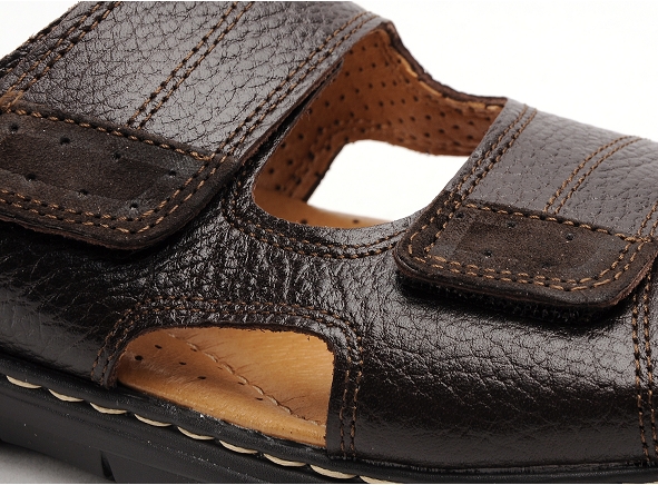 Orland mules et sabots homme 23026 marron