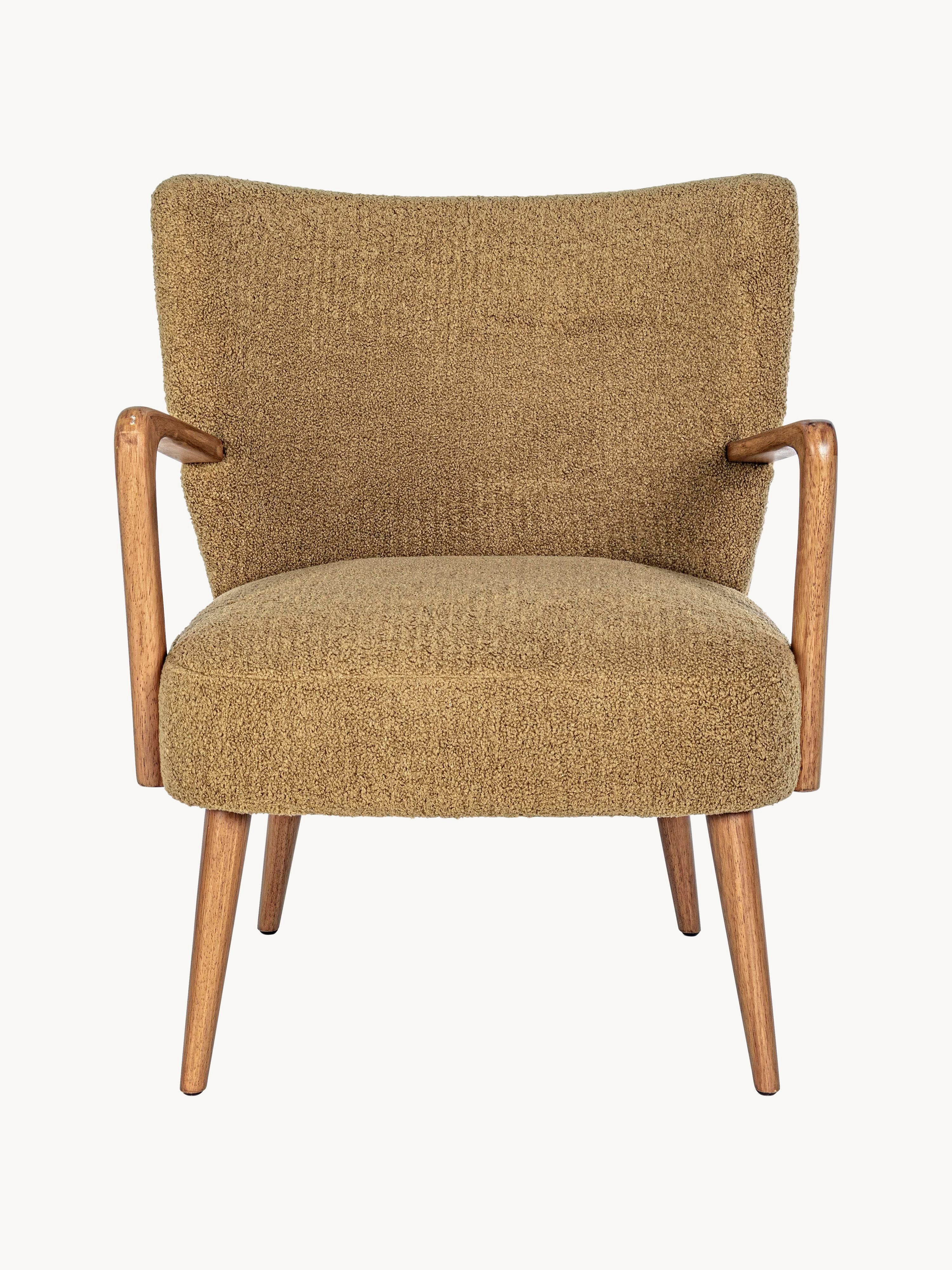 Teddy loungefauteuil Moritz met armleuningen