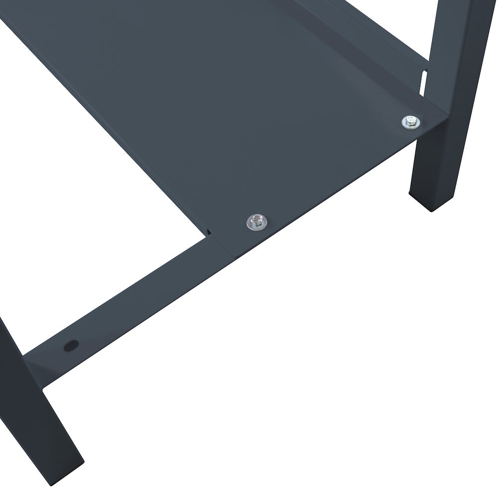 PROREGAL Giant Rhino Plus werkbank (H x B x D): 84 x 200 x 70 cm, draagvermogen 500 kg, antracietgrijs