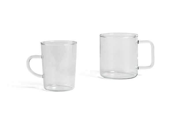 HAY  Kaffekrus i glas - klar