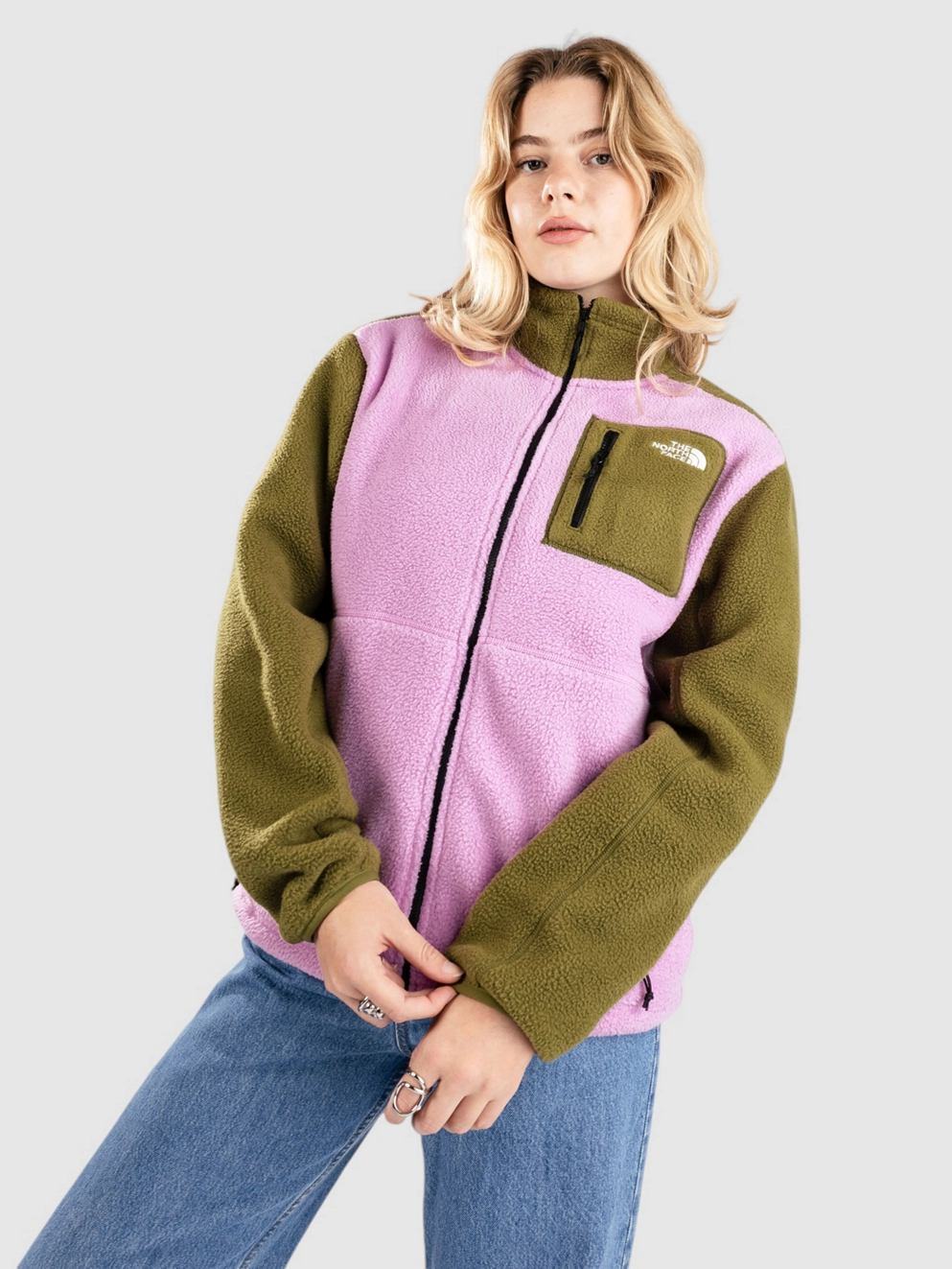 THE NORTH FACE Yumiori Full Zip Hoodie dragonfruit/forest oliv