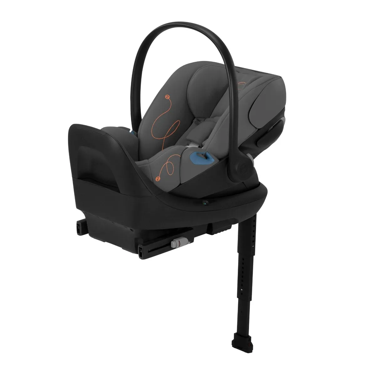 Cybex Siège d’Auto Cloud G Lux 4-35lb - Lava Gris