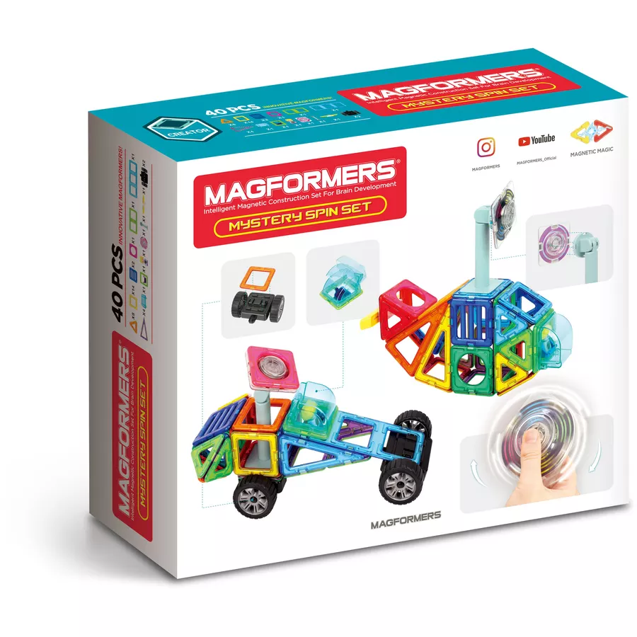 MAGFORMERS® Mystery Spin Set