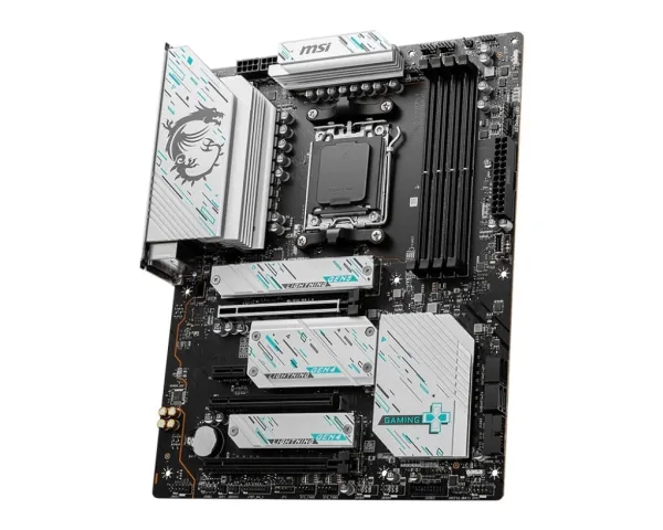 MSI X670E GAMING PLUS WIFI - Bundkort - ATX - Socket AM5 - AMD X670E Chipset - USB-C Gen 2x2, USB-C 3.2 Gen2, USB 3.2 Gen 2, USB 3.2 Gen 1 - Wi-Fi 6, Bluetooth, 2.5 Gigabit LAN - onboard grafik (CPU påkrævet) - HD Audio (8-kanaler)