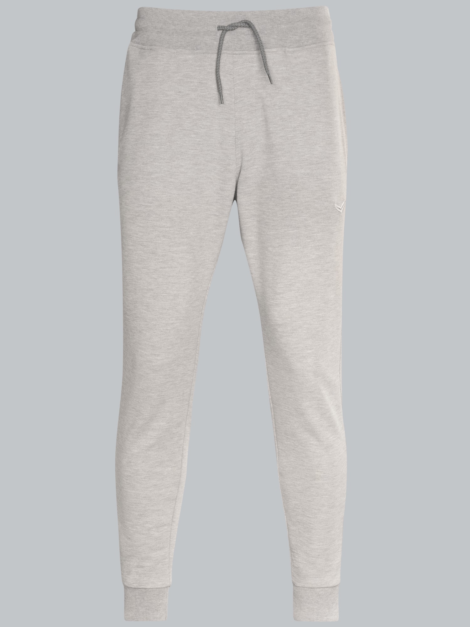 Jogginghose mit Bündchen Grau-melange