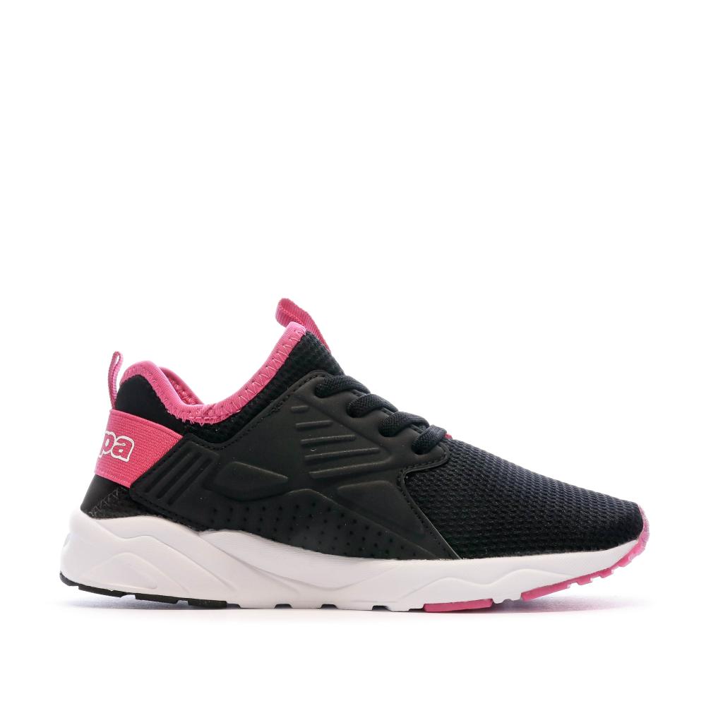 Kappa Baskets Noir/Rose Fille Kappa San Puerto