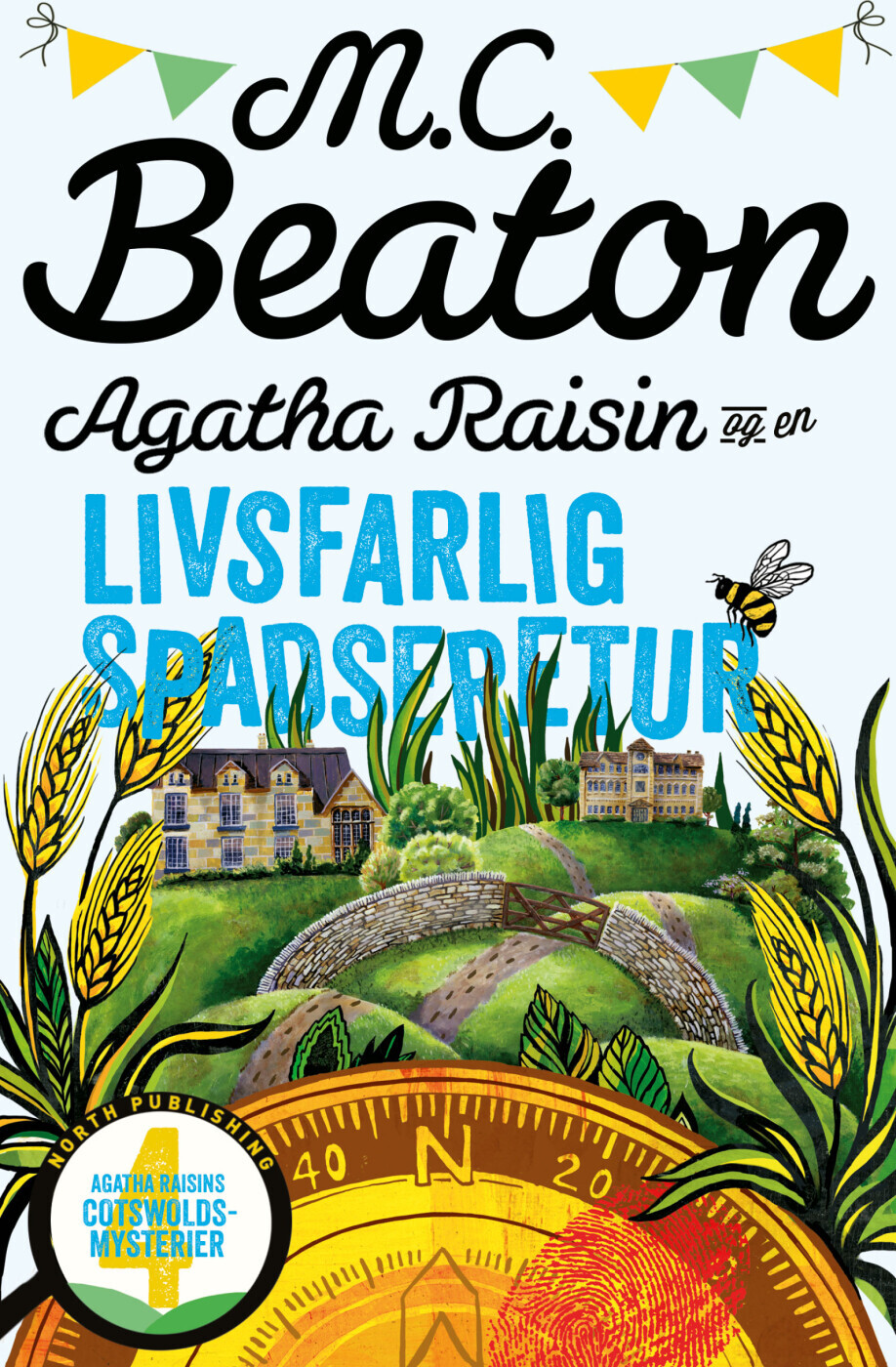 Agatha Raisin Og En Livsfarlig Spadseretur - M.c. Beaton - Bog