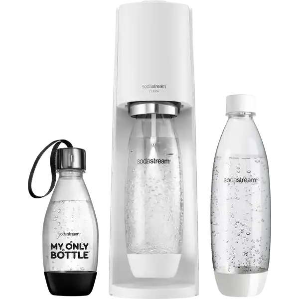 Terra Wassersprudler Vorteilspack weiss