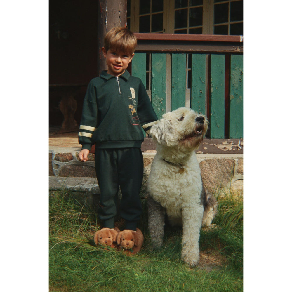 Køb Konges Sløjd Pine Grove Doggy Half Zip Polo Ocs