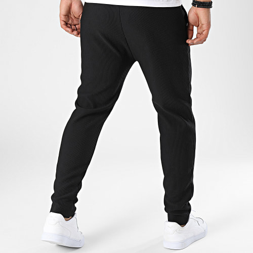 Pantalon Jogging Texturé 7347 Noir