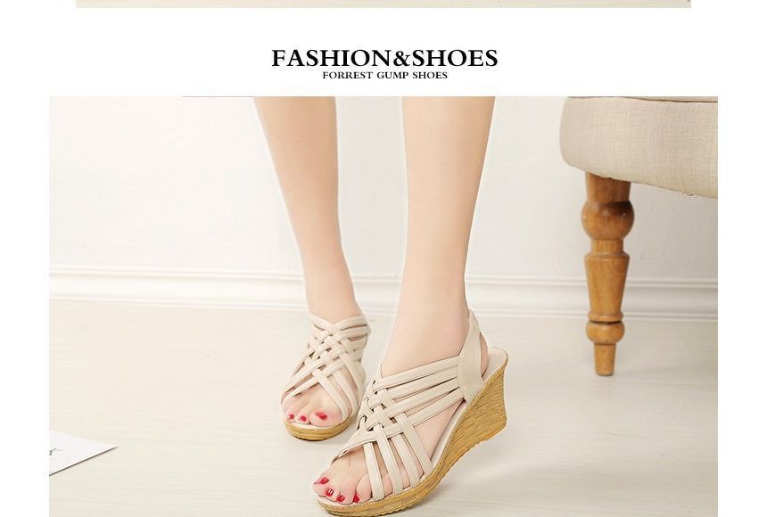 Vindler - Sandalen met bandjes en sleehak