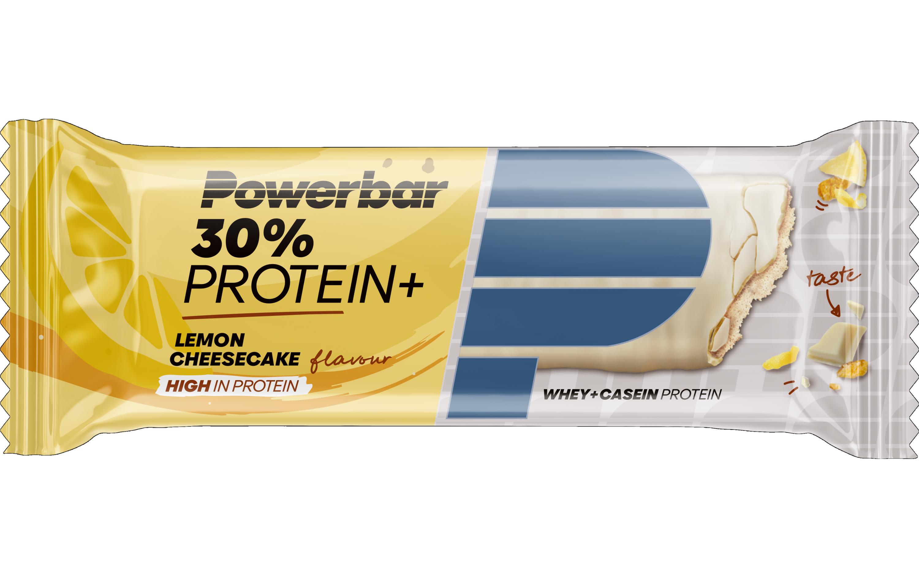 Riegel 30% Protein Plus Lemon-CheesecakeSchokoladen Proteinriegel, Box mit 15 Stück à 55 g