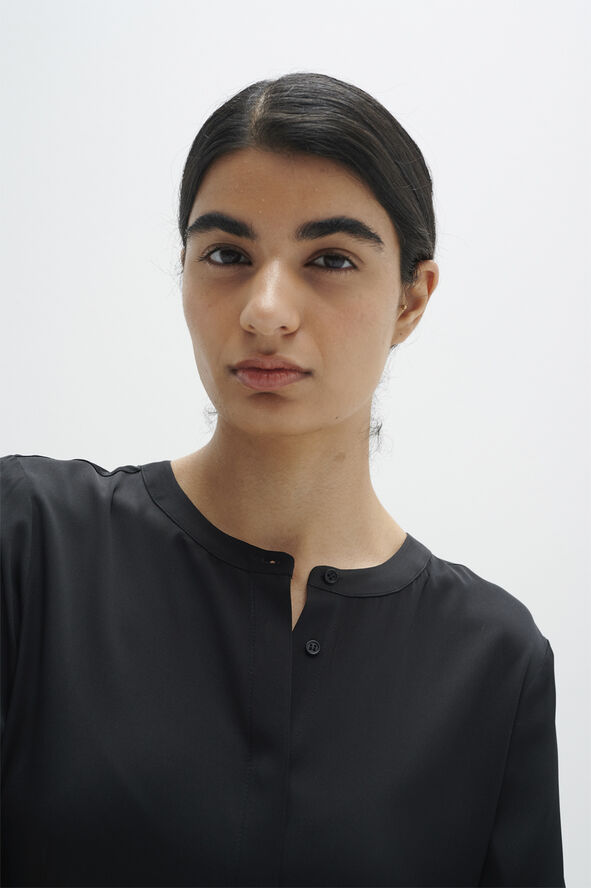 InWear LikoIW Shirt Premium - 93% Silk Black