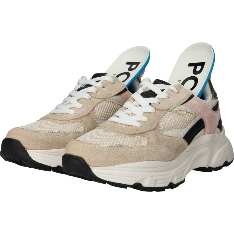 POSH by Poelman Sneakers Beige Dames