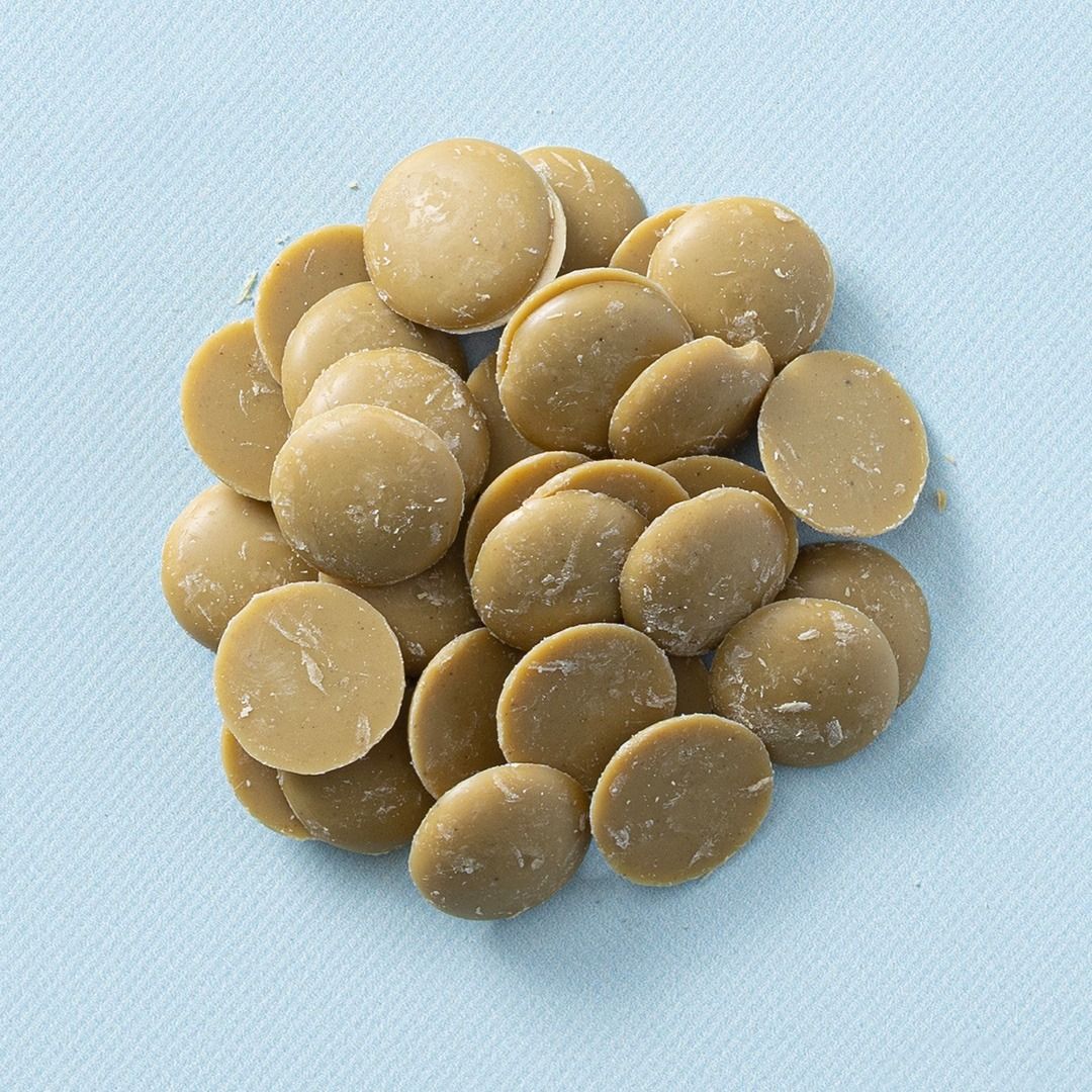 Chocolade druppels pistache