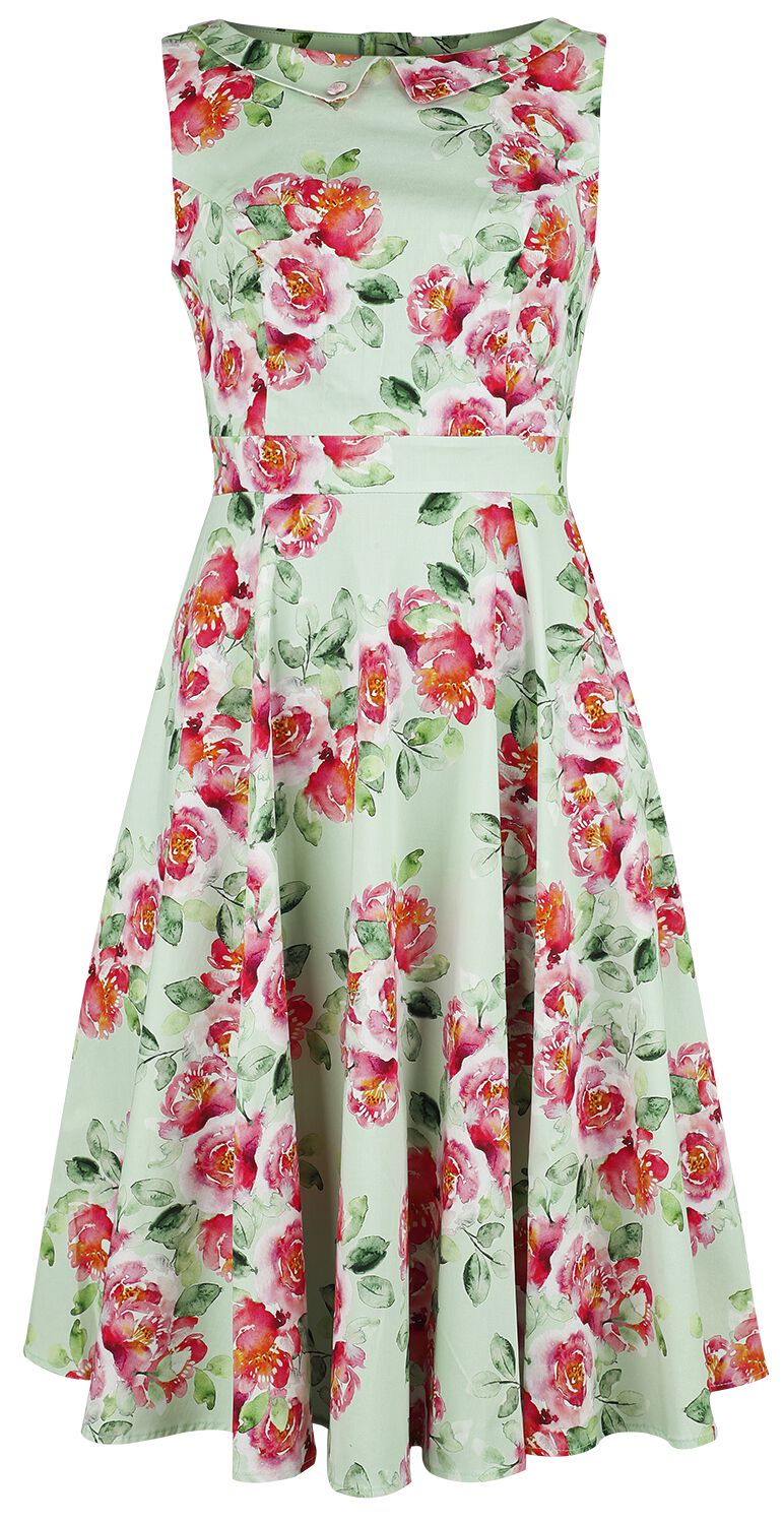 Marissa Floral Swing Dress | H&R London Robe mi-longue