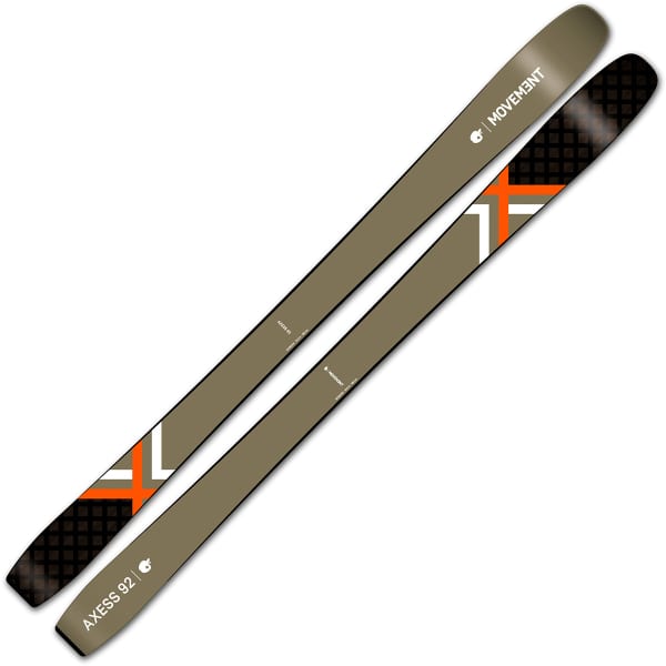 Ski de randonnée MOVEMENT AXESS 92 KHAKI/BLACK