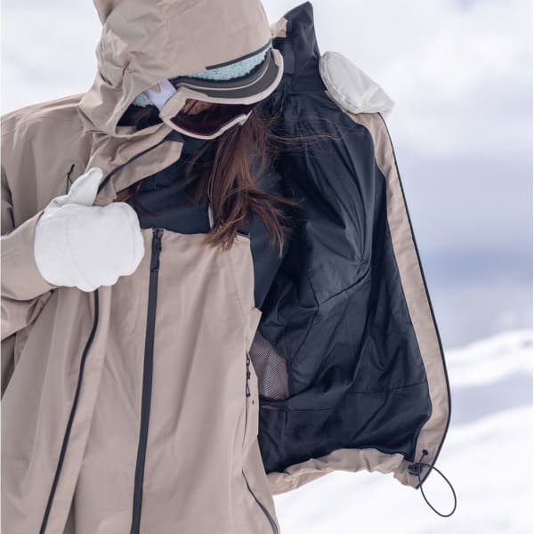 Veste de ski BURTON FUTURETRUST 2L JACKET SUMMIT TAUPE