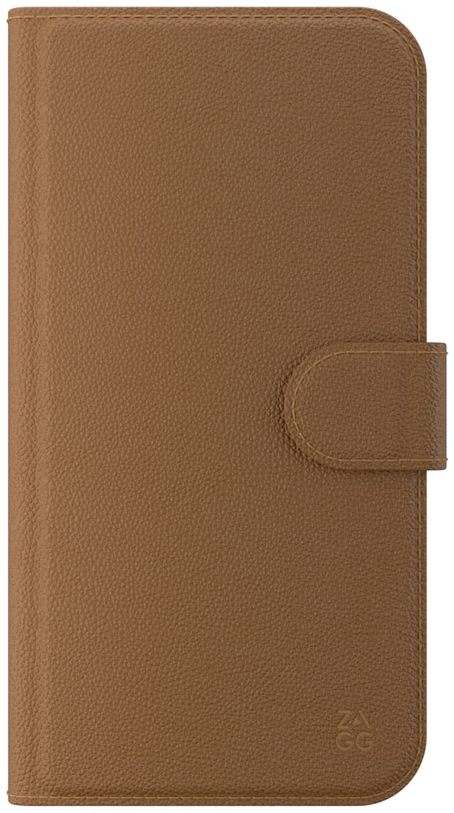 Zagg iPhone 12/12 Pro pungetui (brun)