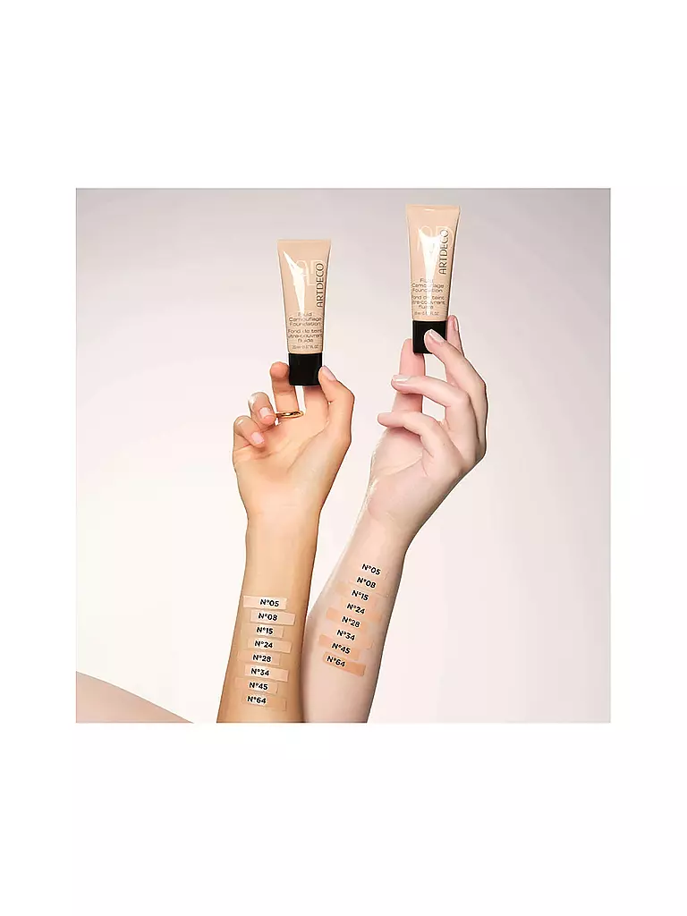 ARTDECO Fluid Camouflage Foundation (24 Golden Beige) hellbraun