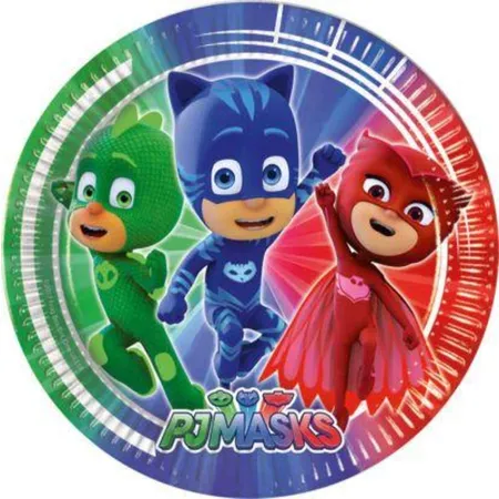 Procos Partyteller PJ Masks 23 cm 8 Stück