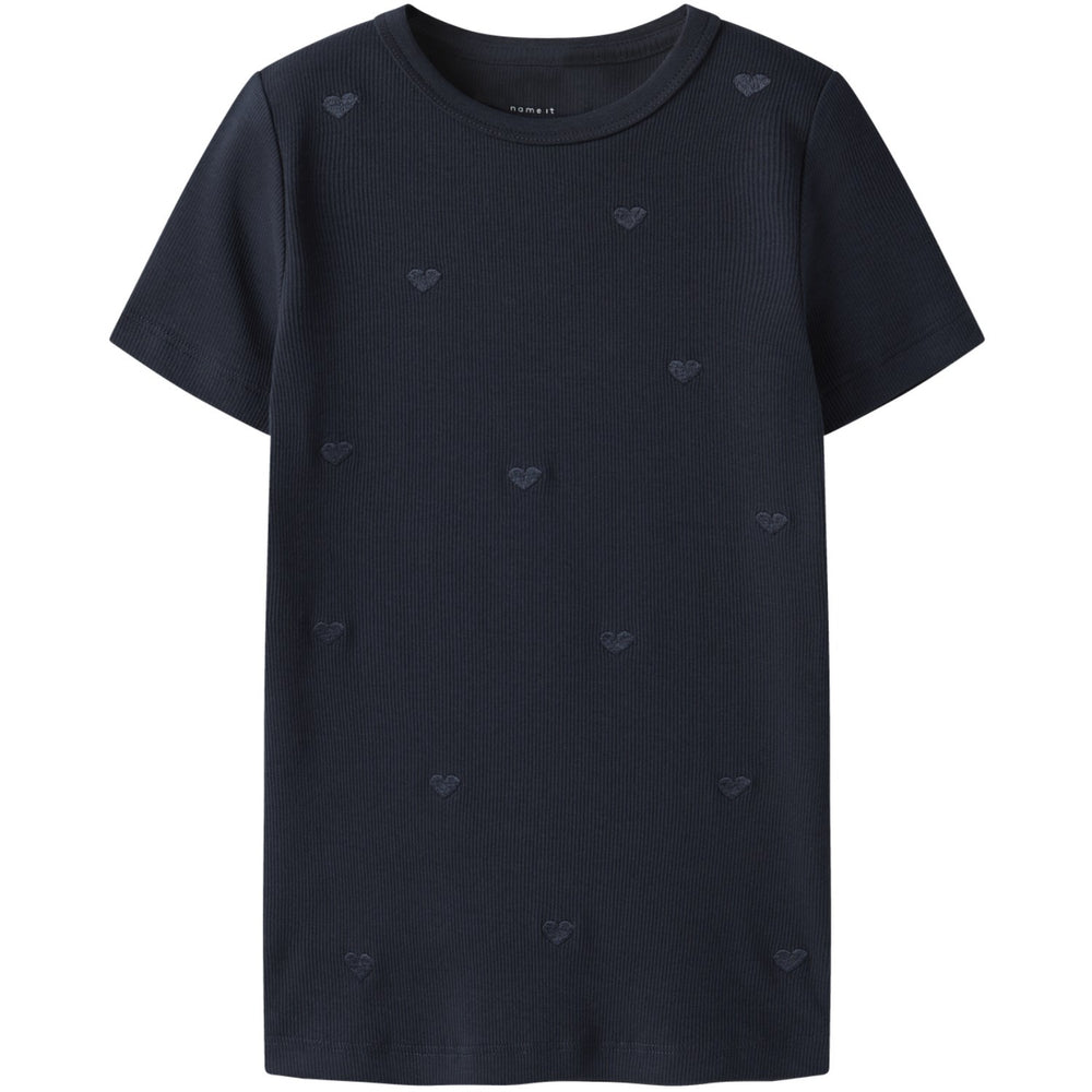 Køb Name It Dark Sapphire Nmfnakal Ss Slim Top Noos