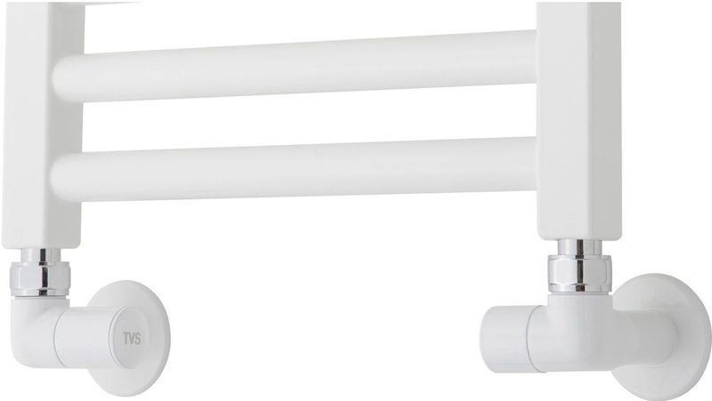 TVS - Valves 150 - Aansluitset - Mat Wit - Axiaal