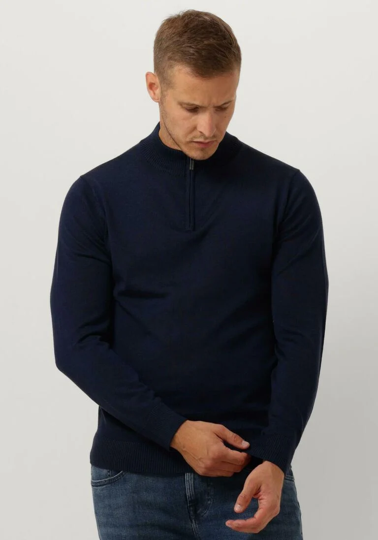 GENTILUOMO donkerblauwe gentiluomo trui k8154-262