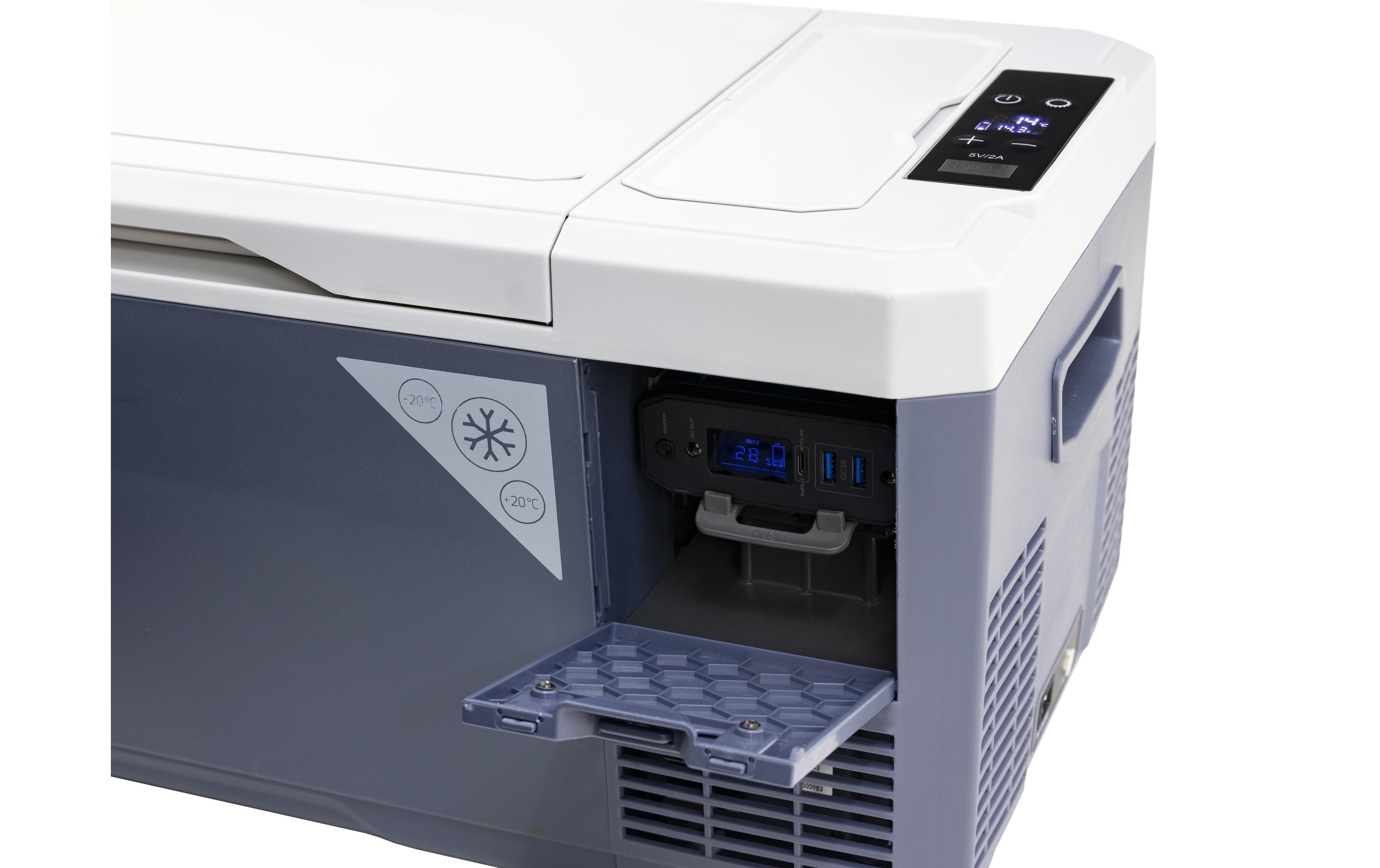 Kompressor-Kühlbox ACUX 18 mit Akku<br>Mobile Kühl- und Gefrierbox in einem