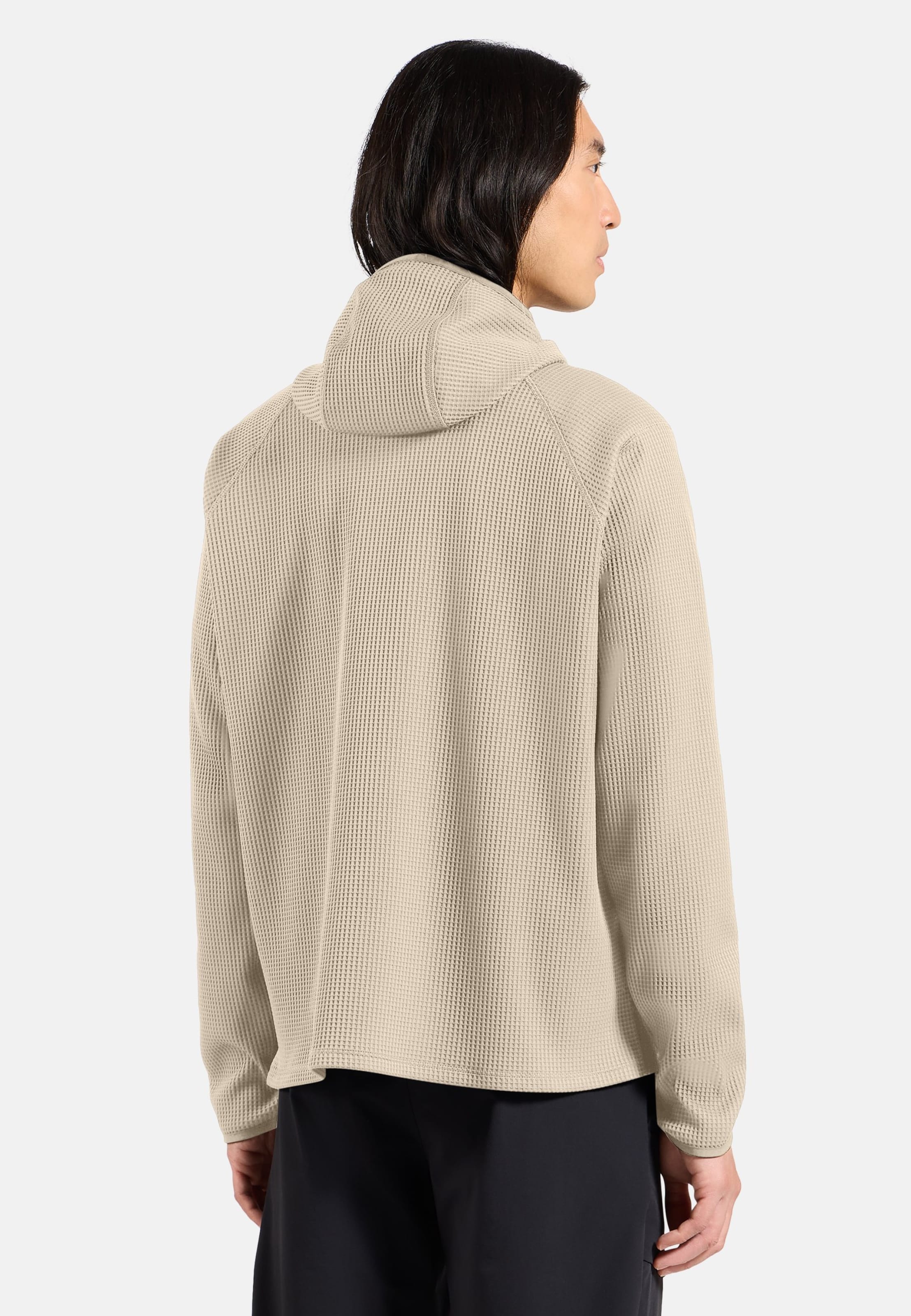Cubic Multisport Mid Layer mit Kapuze in agate gray