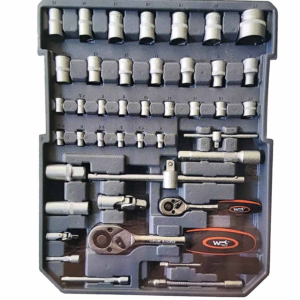 Werkzeugsatz im Alu Trolly 396-teilig Professional-Line von Würzburg 13,5 kg