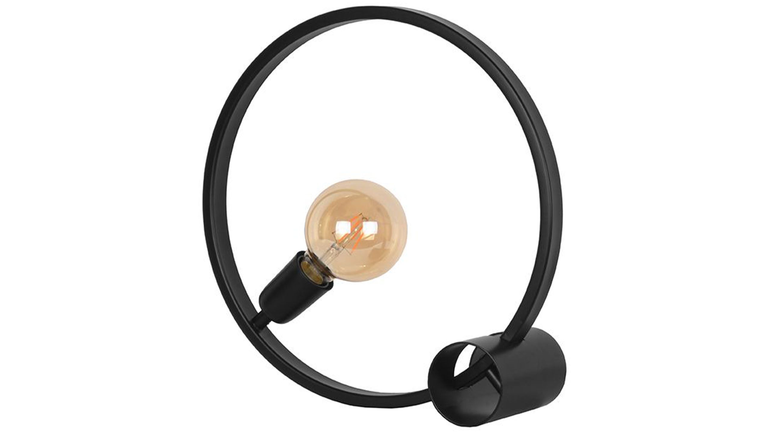 Tafellamp Zwart YS-22.126 Ring B38 x D12 cm