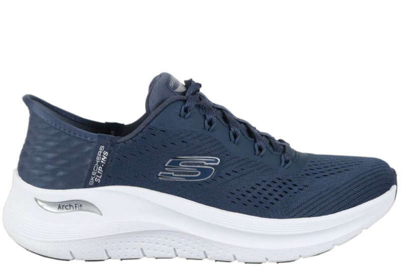 SKECHERS ARCH FIT 2.0 EASY CHIC - SLIP INS DARK BLUE SNEAKER