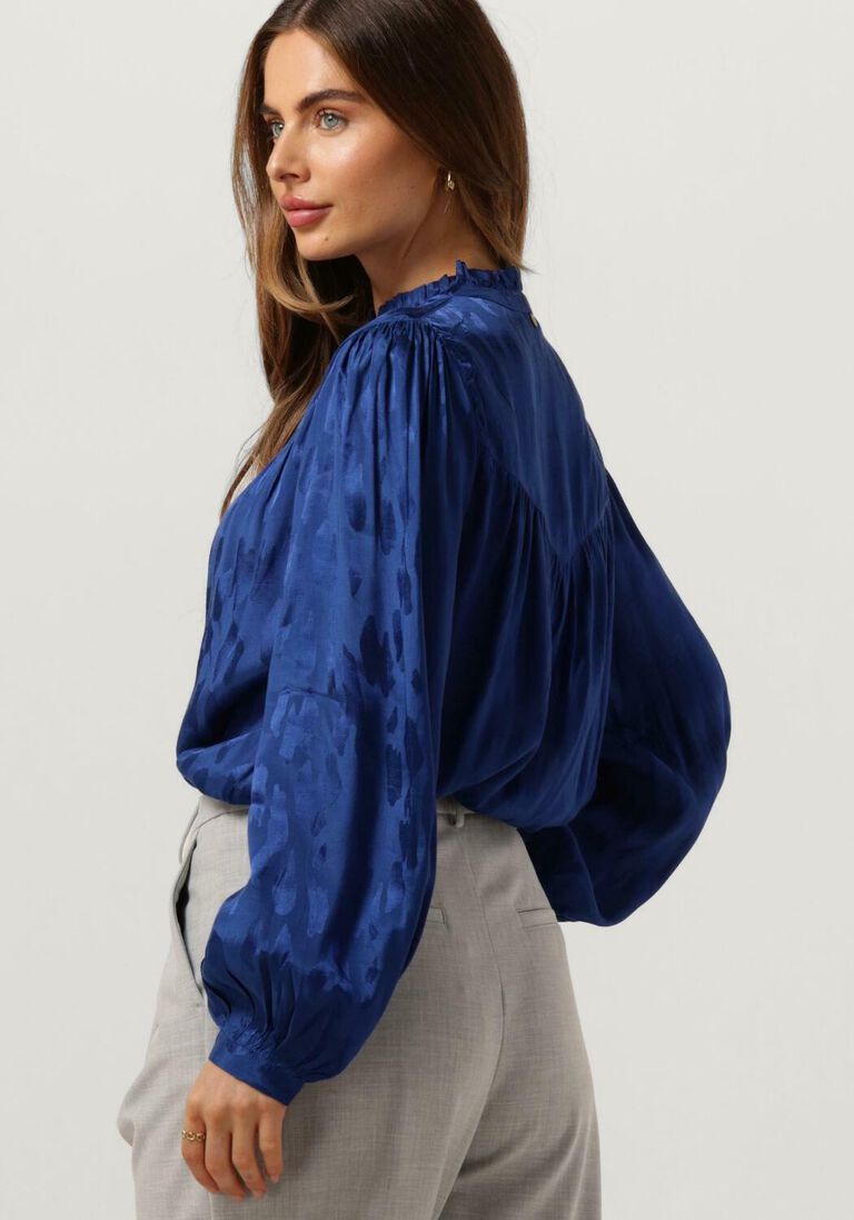 CIRCLE OF TRUST blauwe circle of trust blouse novi blouse