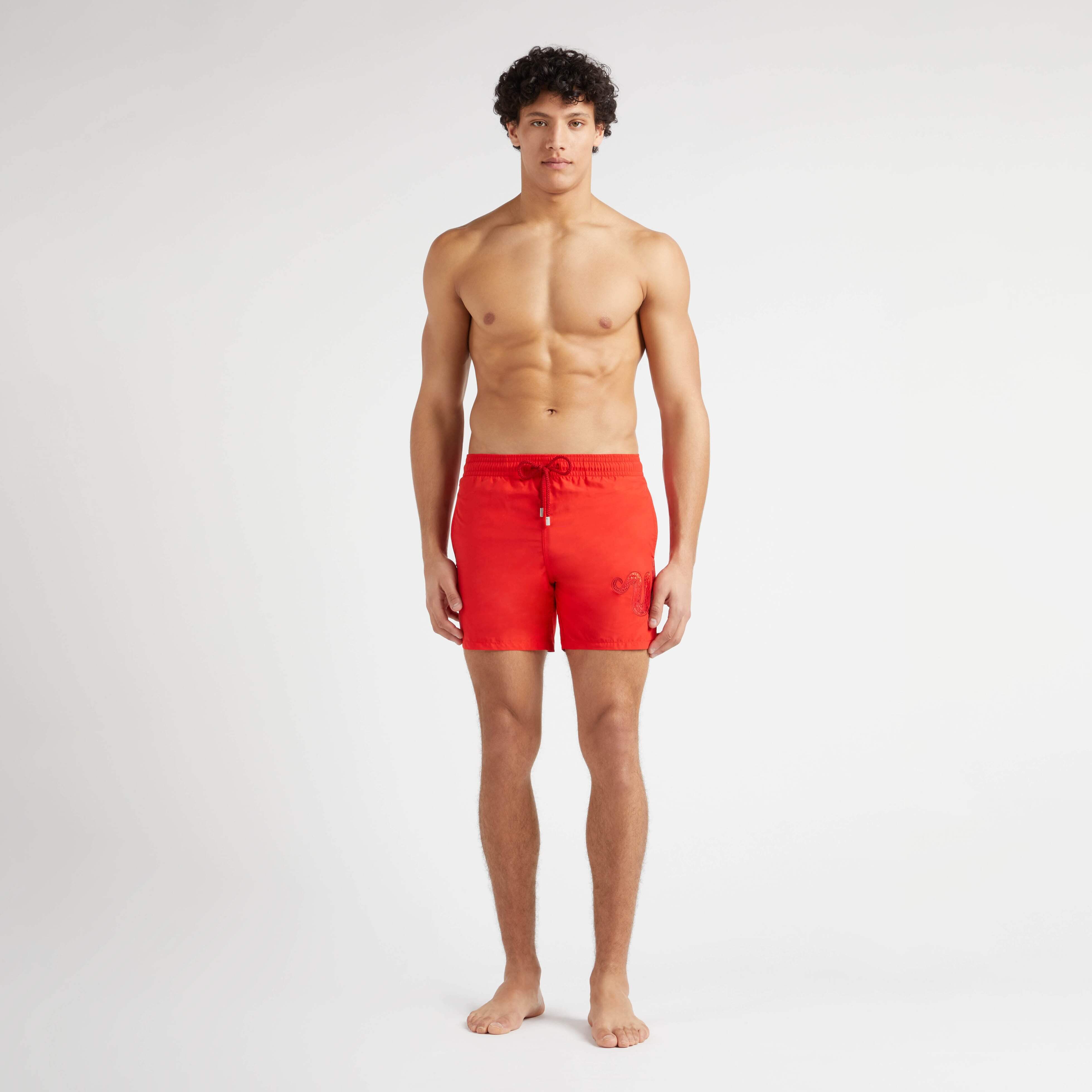 Maillot de Bain Homme Brodé The Year Of The Snake