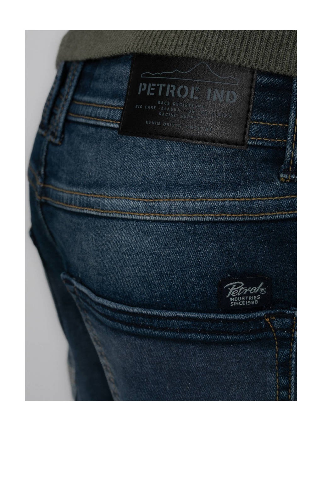 Petrol Industries straight leg jeans dark used