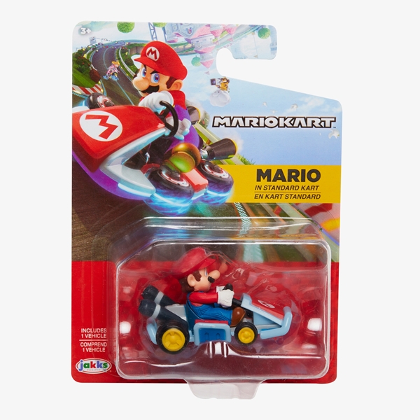 Super Mario kart met Mario