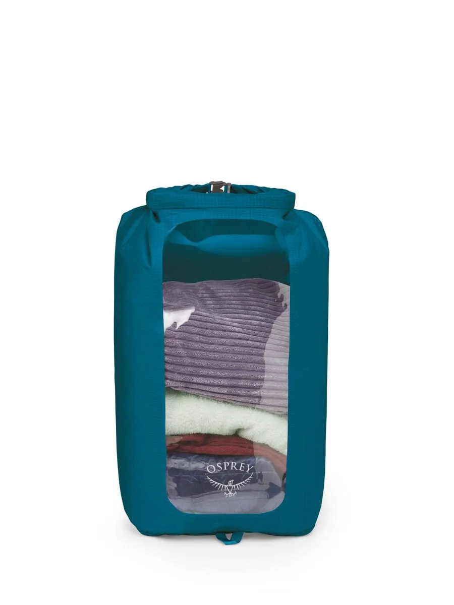 Osprey Dry Sack 35 With Window Waterfront Blue