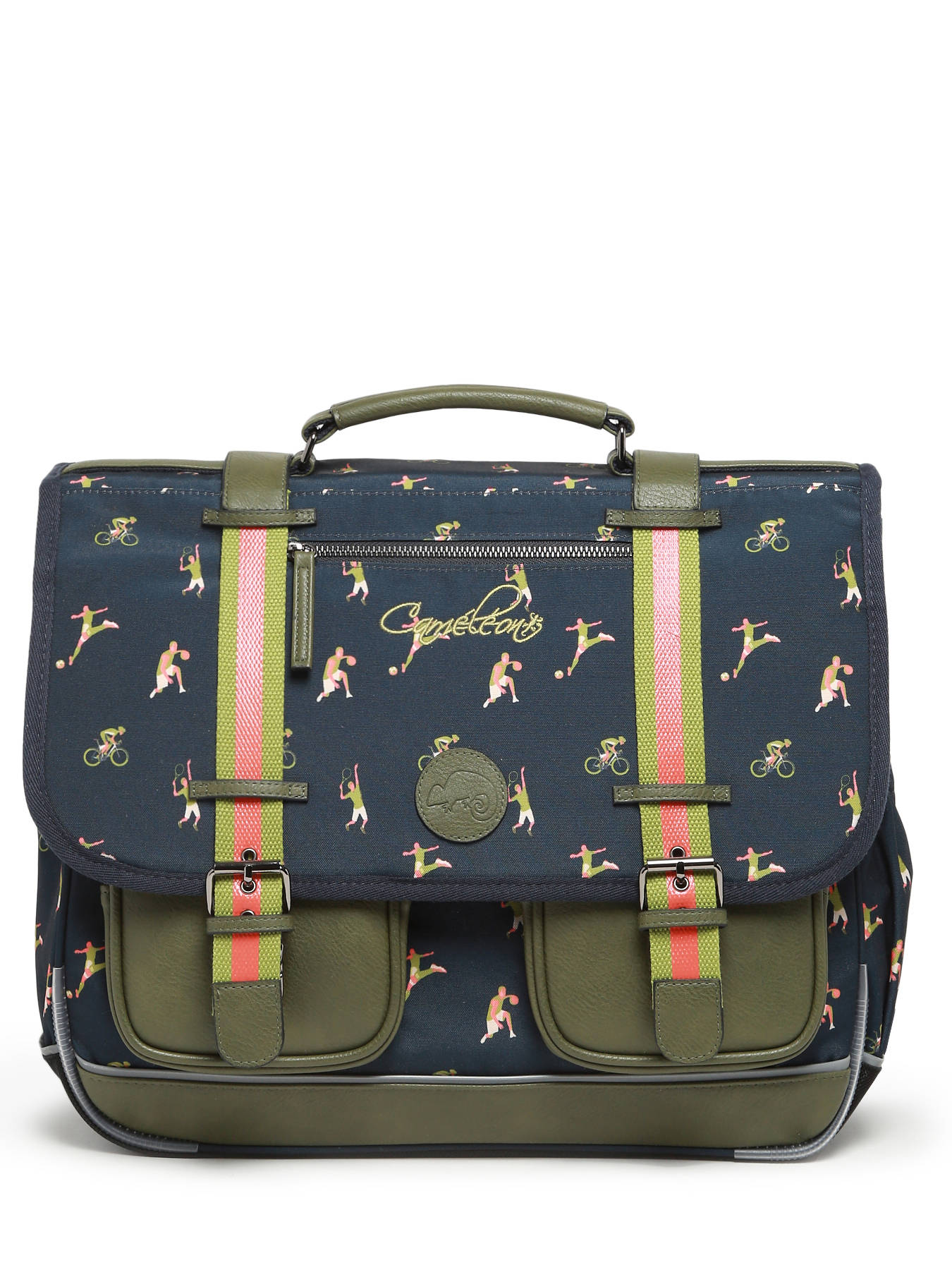 Cartable enfant 3 compartiments CAMELEON