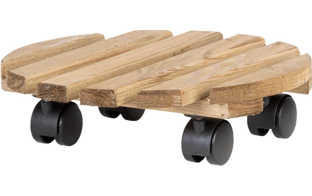 Rolleruntersetzer Rund L BraunPflanzentrolley