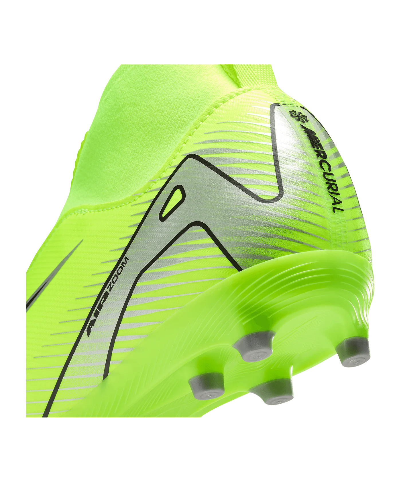 Nike Jr Air Zoom Mercurial Superfly X Academy FG/MG Mad Voltage Kids Gelb Schwarz F700