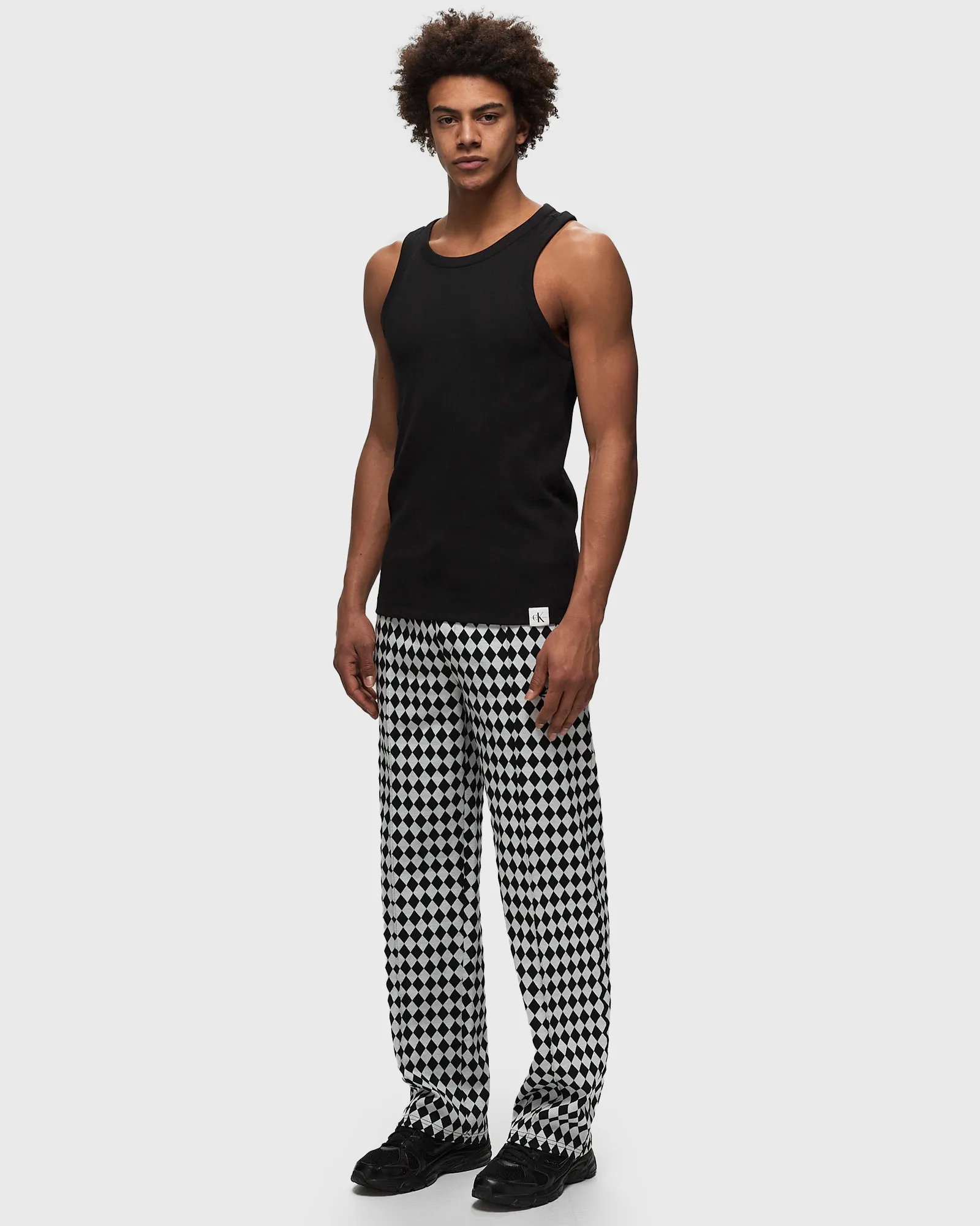 Calvin Klein Jeans WOVEN TAB TANK TOP