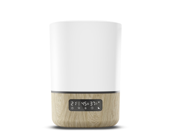 Breathe Luftbefeuchter 0 M      24 Stunden ohne Unterbrechung |    Immer im Blick, immer zusammen |    Diffusor für ätherische Öle |    Modernes, minimalistisches Design |